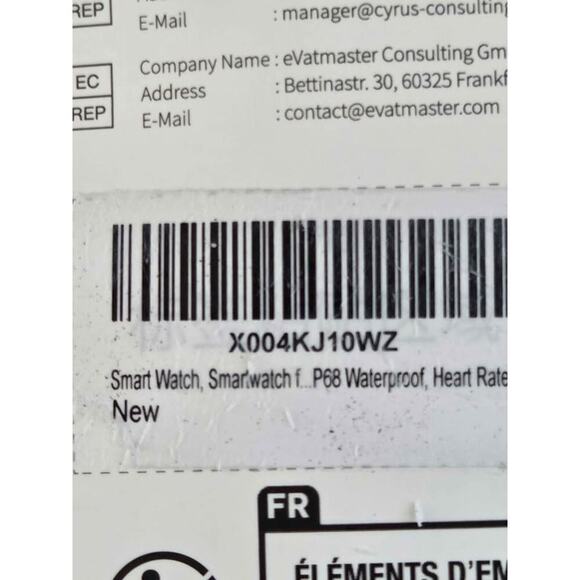 “Smart Watch Fitness Tracker – Waterproof, Heart Rate, Calls, Pink Strap” - Picture 4 of 6